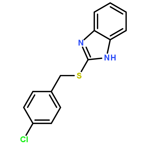 1H-Benzimidazole,2-[[(4-chlorophenyl)methyl]thio]-