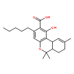 6H-Dibenzo[b,d]pyran-2-carboxylicacid, 6a,7,8,10a-tetrahydro-1-hydroxy-6,6,9-trimethyl-3-pentyl-, (6aR,10aR)-