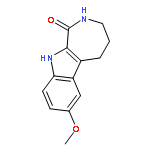 Azepino[3,4-b]indol-1(2H)-one, 3,4,5,10-tetrahydro-7-methoxy-