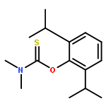 Carbamothioic acid, dimethyl-, O-[2,6-bis(1-methylethyl)phenyl] ester