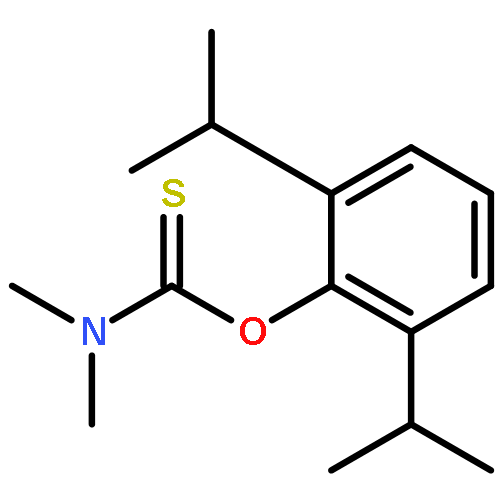 Carbamothioic acid, dimethyl-, O-[2,6-bis(1-methylethyl)phenyl] ester