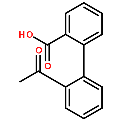 [1,1'-Biphenyl]-2-carboxylic acid, 2'-acetyl-