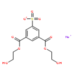 1,3-Benzenedicarboxylicacid, 5-sulfo-, 1,3-bis(2-hydroxyethyl) ester, sodium salt (1:1)