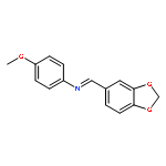 Benzenamine,N-(1,3-benzodioxol-5-ylmethylene)-4-methoxy-