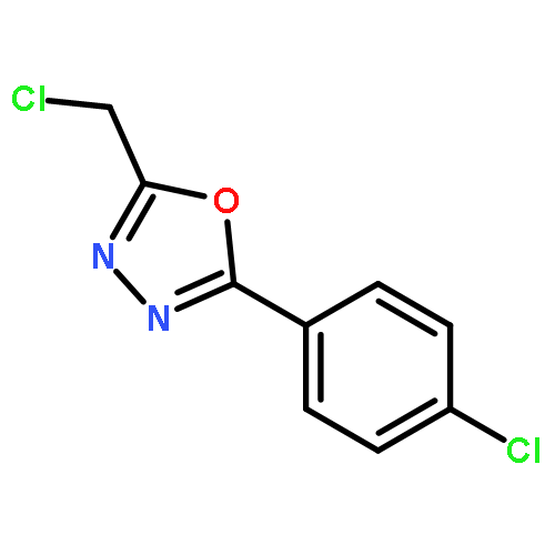 2-(Chloromethyl)-5-(4-chlorophenyl)-1,3,4-oxadiazole