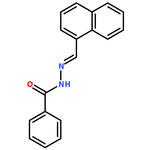 Benzoic acid, (1-naphthalenylmethylene)hydrazide