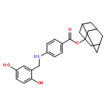 4-(2,5-Dihydroxybenzylamino)benzoic acid 1-adamantyl ester