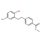 Benzoic acid, 4-[2-(2,5-dihydroxyphenyl)ethyl]-, methyl ester