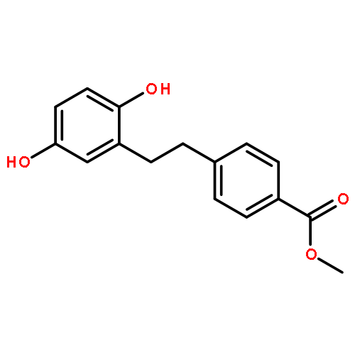 Benzoic acid, 4-[2-(2,5-dihydroxyphenyl)ethyl]-, methyl ester