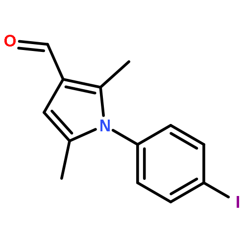 1-(4-iodophenyl)-2,5-dimethyl-pyrrole-3-carbaldehyde