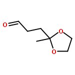 1,3-Dioxolane-2-propanal, 2-methyl-