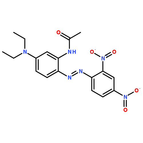 Acetamide,N-[5-(diethylamino)-2-[2-(2,4-dinitrophenyl)diazenyl]phenyl]-