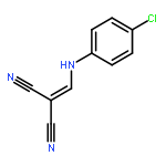 Propanedinitrile, [[(4-chlorophenyl)amino]methylene]-