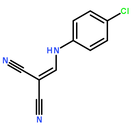 Propanedinitrile, [[(4-chlorophenyl)amino]methylene]-