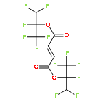 2-Butenedioic acid(2E)-, bis[2,2,2-trifluoro-1-(trifluoromethyl)ethyl] ester (9CI)