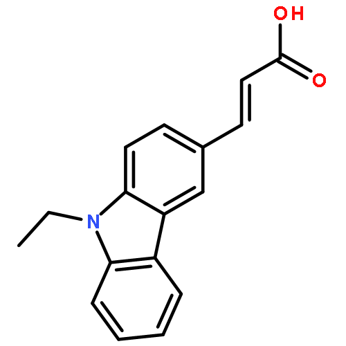 2-Propenoic acid,3-(9-ethyl-9H-carbazol-3-yl)-