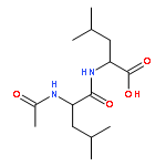 L-Leucine, N-(N-acetyl-L-leucyl)-