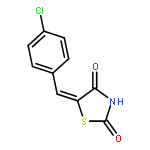 5-(4-chlorobenzylidene)-1,3-thiazolidine-2,4-dione