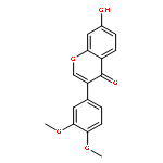 4H-1-Benzopyran-4-one,3-(3,4-dimethoxyphenyl)-7-hydroxy-