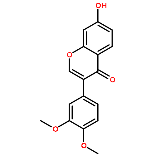 4H-1-Benzopyran-4-one,3-(3,4-dimethoxyphenyl)-7-hydroxy-