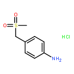 {4-[(Methylsulfonyl)methyl]phenyl}amine hydrochloride