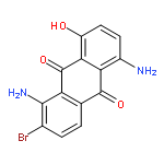 9,10-Anthracenedione, 1,5-diamino-2-bromo-8-hydroxy-