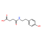 Butanoic acid, 4-[[2-(4-hydroxyphenyl)ethyl]amino]-4-oxo-