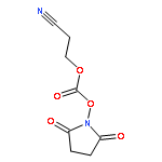 Carbonic acid 2-cyanoethyl 2,5-dioxo-1-pyrrolidinyl ester