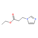 1H-Imidazole-1-propanoic acid, ethyl ester