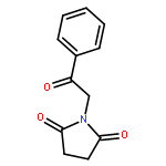 1-(2-oxo-2-phenylethyl)-2,5-Pyrrolidinedione