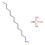 1-Dodecanamine, phosphate (1:1)