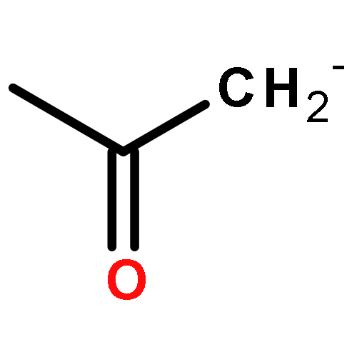 1-methylvinyl oxide ion