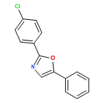 Oxazole,2-(4-chlorophenyl)-5-phenyl-