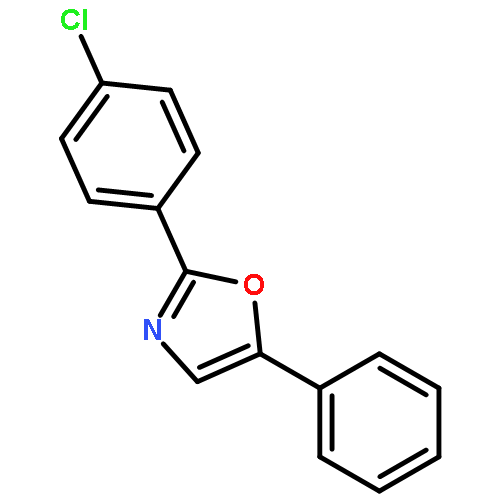 Oxazole,2-(4-chlorophenyl)-5-phenyl-