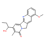 Indolizino[1,2-b]quinolin-9(11H)-one,7-[(1S)-1-hydroxypropyl]-1-methoxy-8-methyl-