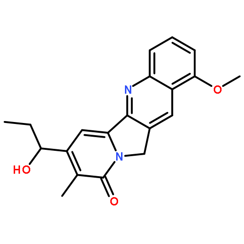 Indolizino[1,2-b]quinolin-9(11H)-one,7-[(1S)-1-hydroxypropyl]-1-methoxy-8-methyl-