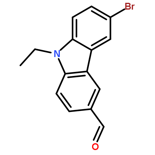 9H-Carbazole-3-carboxaldehyde, 6-bromo-9-ethyl-