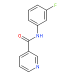 N-(3-fluorophenyl)nicotinamide