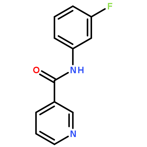 N-(3-fluorophenyl)nicotinamide