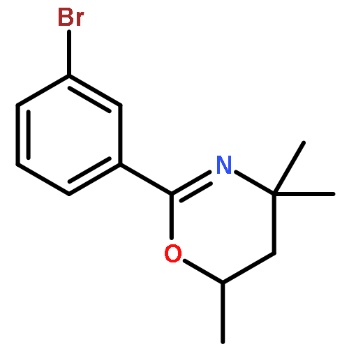 2-(3-bromophenyl)-4,4,6-trimethyl-5,6-dihydro-4H-1,3-oxazine