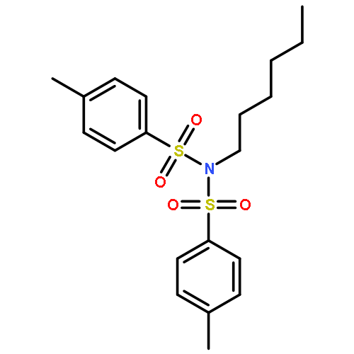 N-HEXYL-4-METHYL-N-(4-METHYLPHENYL)SULFONYLBENZENESULFONAMIDE 