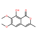 1H-2-Benzopyran-1-one, 8-hydroxy-6,7-dimethoxy-3-methyl-