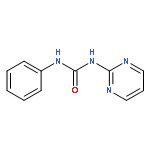 Urea, N-phenyl-N'-2-pyrimidinyl-