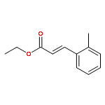 2-Propenoic acid, 3-(2-methylphenyl)-, ethyl ester, (2E)-