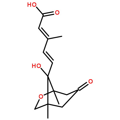 (2Z,4E)-5-[(1R,5R,8S)-8-hydroxy-1,5-dimethyl-3-oxo-6-oxabicyclo[3.2.1]oct-8-yl]-3-methylpenta-2,4-dienoic acid