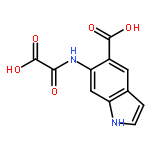 1H-Indole-5-carboxylic acid, 6-[(carboxycarbonyl)amino]-