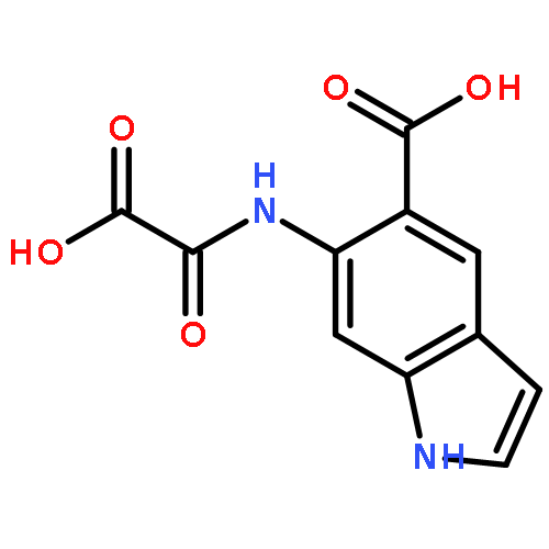 1H-Indole-5-carboxylic acid, 6-[(carboxycarbonyl)amino]-