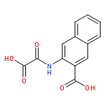 2-Naphthalenecarboxylic acid, 3-[(carboxycarbonyl)amino]-