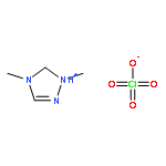 1H-1,2,4-Triazolium, 1,4-dimethyl-, perchlorate