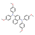 1,4-Naphthalenediamine, N,N,N',N'-tetrakis(4-methoxyphenyl)-